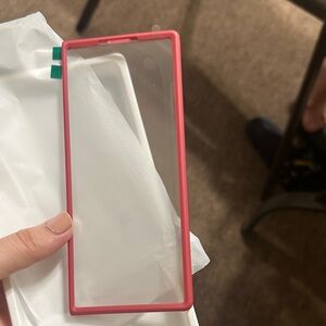 Red Phone Screen Protector